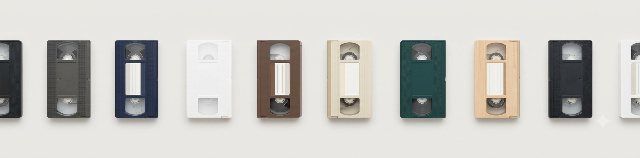Videocassette VHS, Hi8, MiniDV, Betamax e UMATIC da digitalizzare